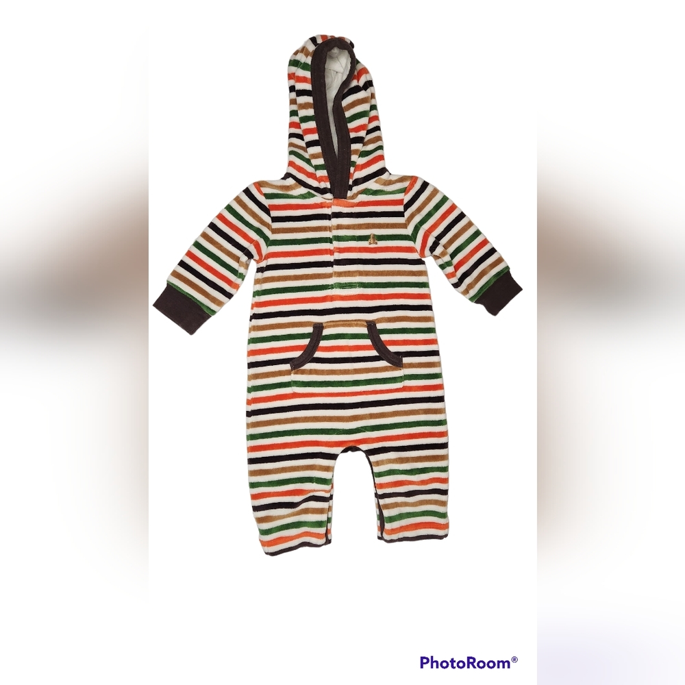 Baby Gap Stripe Sleep n Play Onesie 3-6 months